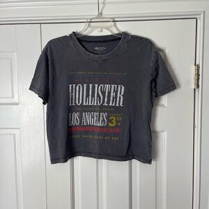 Hollister Cropped Boyfriend T-Shirt